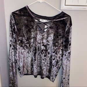 Hollister Velvet Long Sleeve